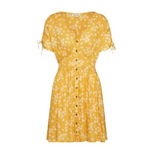 BILLABONG Letní šaty 'TWIRL TWIST'  žlutá / bílá