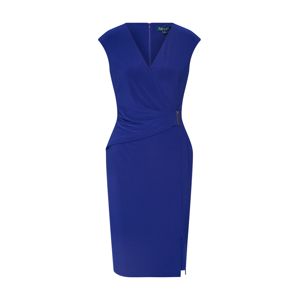 Lauren Ralph Lauren Koktejlové šaty 'AIDEENA'  modrá