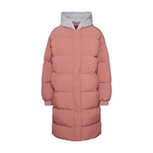 Missguided Zimní kabát 'Longline Puffer Jacket'  pink