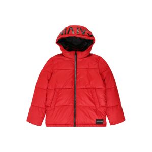 Calvin Klein Zimní bunda 'ESSENTIAL PUFFER JAC'  červená