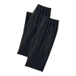 VIVANCE Pyžamové kalhoty  černá
