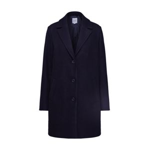 GAP Přechodný kabát 'V-LONG TOP COAT'  černá