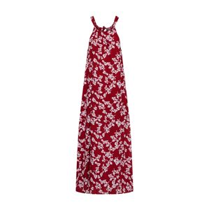 STREET ONE Letní šaty  karmínově červené / bílá