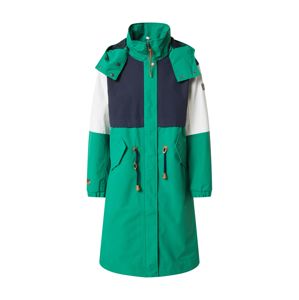 ICEPEAK Outdoorový kabát 'Algoma'  zelená / tmavě modrá / bílá