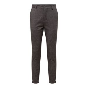 SELECTED HOMME Chino kalhoty 'SLHSPECIAL-ALEX MIX ZIP PANTS W EX'  šedá