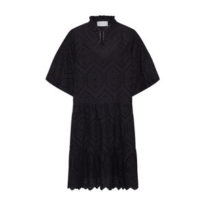Neo Noir Košilové šaty 'Kiko Embroidery'  černá