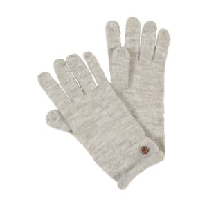 ESPRIT Prstové rukavice 'KnitSolidGlov'  světle šedá