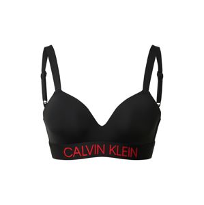 Calvin Klein Swimwear Horní díl plavek 'DEMI'  černá / světle červená