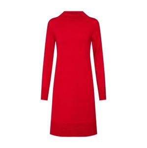 ESPRIT Úpletové šaty  červená