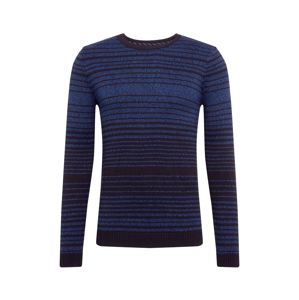 TOM TAILOR Svetr 'striped sweater'  modrá