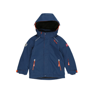 TROLLKIDS Outdoorová bunda 'Holmenkollen'  oranžová / tmavě modrá