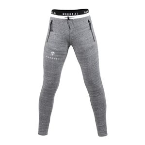MOROTAI Sportovní kalhoty  šedý melír / černá / bílá