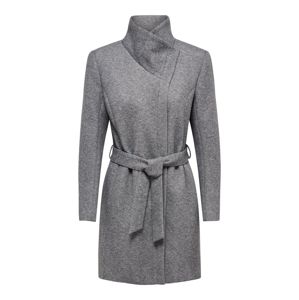 ONLY Přechodný kabát 'Elli'  šedý melír / světle šedá