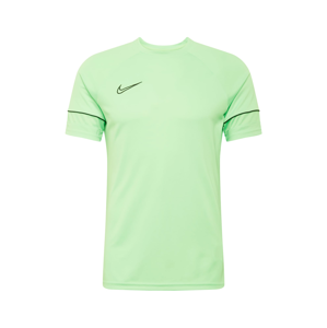NIKE Funkční tričko  černá / světle zelená