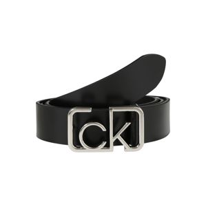 Calvin Klein Opasek 'CK SIGNATURE BELT 3.0'  černá