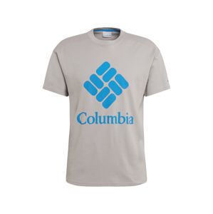 COLUMBIA Tričko 'Columbia Lodge Logo Tee'  modrá / šedá