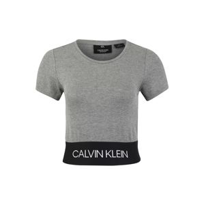 Calvin Klein Performance Funkční tričko  šedý melír