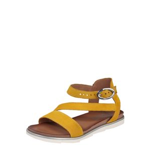MJUS Páskové sandály 'KATANA'  žlutá