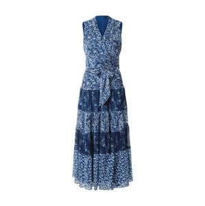 Lauren Ralph Lauren Šaty 'ADNAN'  modrá / enciánová modrá / bílá