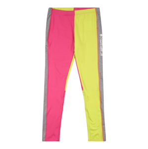 ICEPEAK Sportovní kalhoty 'FRITCH'  pink / žlutá / šedý melír