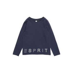 ESPRIT Tričko  námořnická modř / bílá