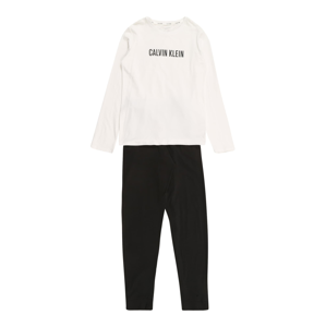 Calvin Klein Underwear Pyžamo  bílá / černá