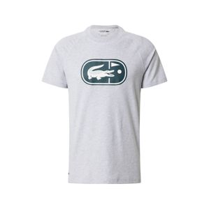 Lacoste Sport Funkční tričko  bílá / šedá / zelená