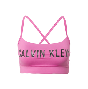 Calvin Klein Performance Sportovní podprsenka  černá / pink