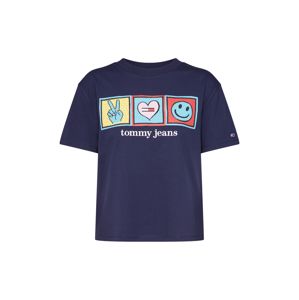 Tommy Jeans Tričko 'TJW POSITIVE TEE'  námořnická modř / mix barev