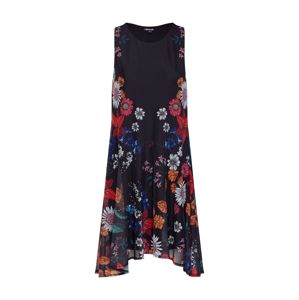 Desigual Letní šaty 'VEST_FRANCINE'  mix barev / černá