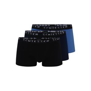 SCHIESSER Boxerky 'Hip-Shorts'  modrá / černá