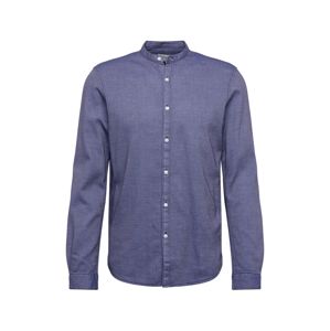 TOM TAILOR DENIM Košile 'structured shirt'  tmavě modrá