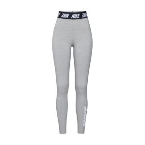 Nike Sportswear Legíny  šedý melír / černá / bílá