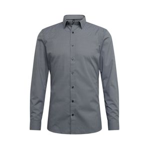 OLYMP Společenská košile 'No. 6 Print minimal'  šedá