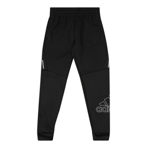 ADIDAS PERFORMANCE Sportovní kalhoty  černá / bílá