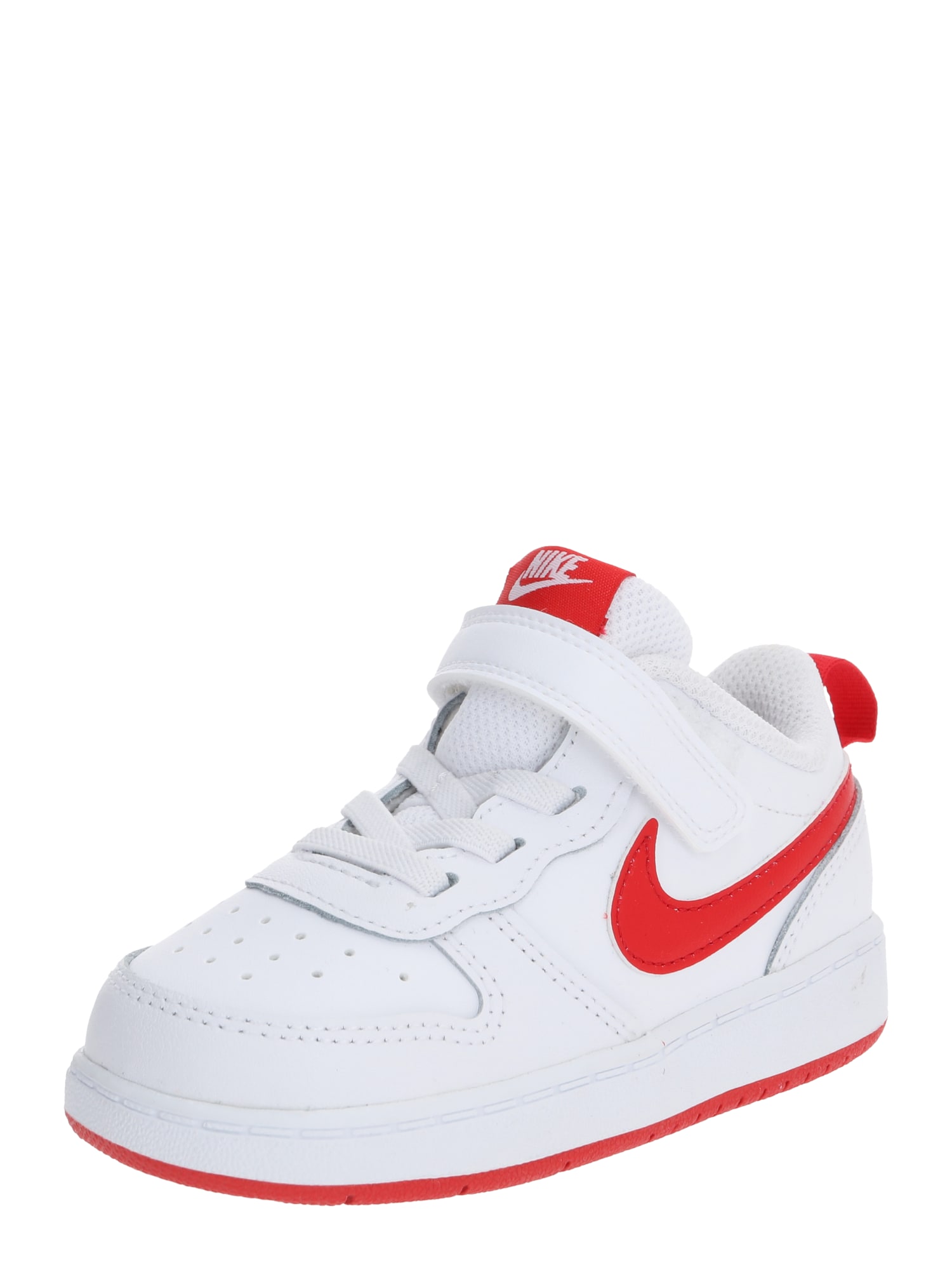 Nike Sportswear Tenisky 'Court Borough Low 2'  bílá / červená