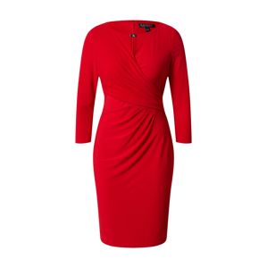 Lauren Ralph Lauren Koktejlové šaty 'CARLONDA'  červená