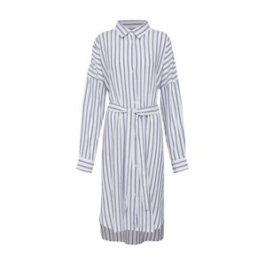 ECOALF Košilové šaty 'GINA DRESS'  indigo / bílá