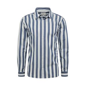 minimum Košile 'topper 6680'  bílá / tmavě modrá
