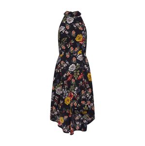 Mela London Letní šaty 'SECRET GARDEN'  černá