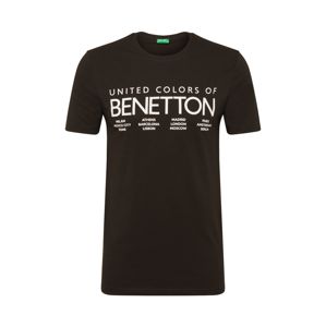 UNITED COLORS OF BENETTON Tričko  černá