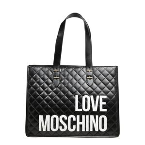 Love Moschino Nákupní taška 'BORSA QUILTED NAPPA PU NERO'  černá
