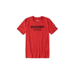 Abercrombie & Fitch Tričko  červená