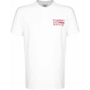 Tommy Jeans Tričko  bílá