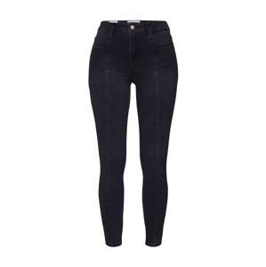 Calvin Klein Jeans Džíny 'SEAMED HIGH RISE SUPER SKINNY A'  černá džínovina