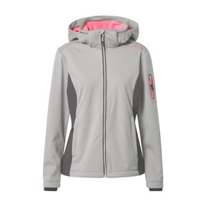 CMP Outdoorová bunda  pink / šedá / šedobéžová