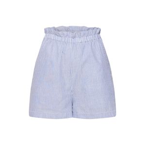 Wemoto Kalhoty se sklady v pase 'MAJORIE'  bílá / modrá