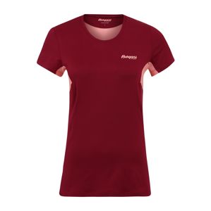 Bergans Funkční tričko 'Fløyen'  vínově červená