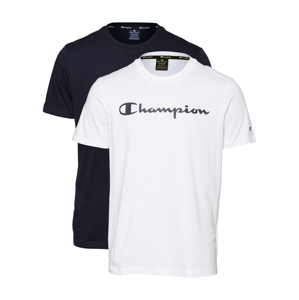 Champion Authentic Athletic Apparel Tričko  bílá / noční modrá