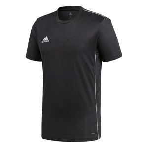 ADIDAS PERFORMANCE Funkční tričko 'Core 18'  černá / bílá